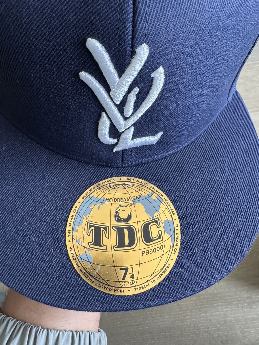 Playboi Carti 7 1/4 Playboi Carti YVL Fitted Hat NAVY White Opium ❤️✅ NEW Size ONE SIZE - 2 Thumbnail