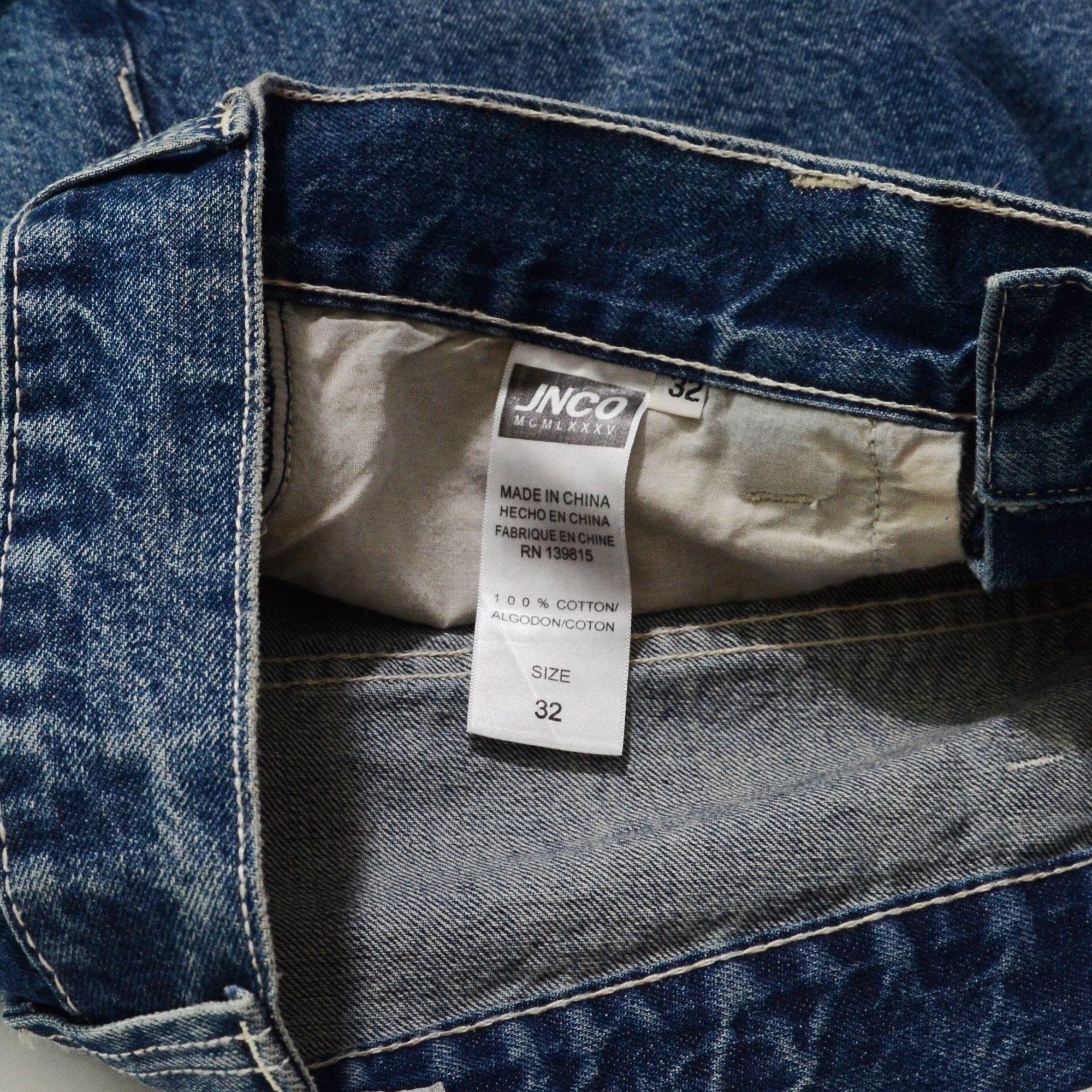 JNCO JNCO Jorts Baggy KEVIN SMITH Streetwear 90s/Y2K Unused Size US 32 / EU 48 - 11 Thumbnail