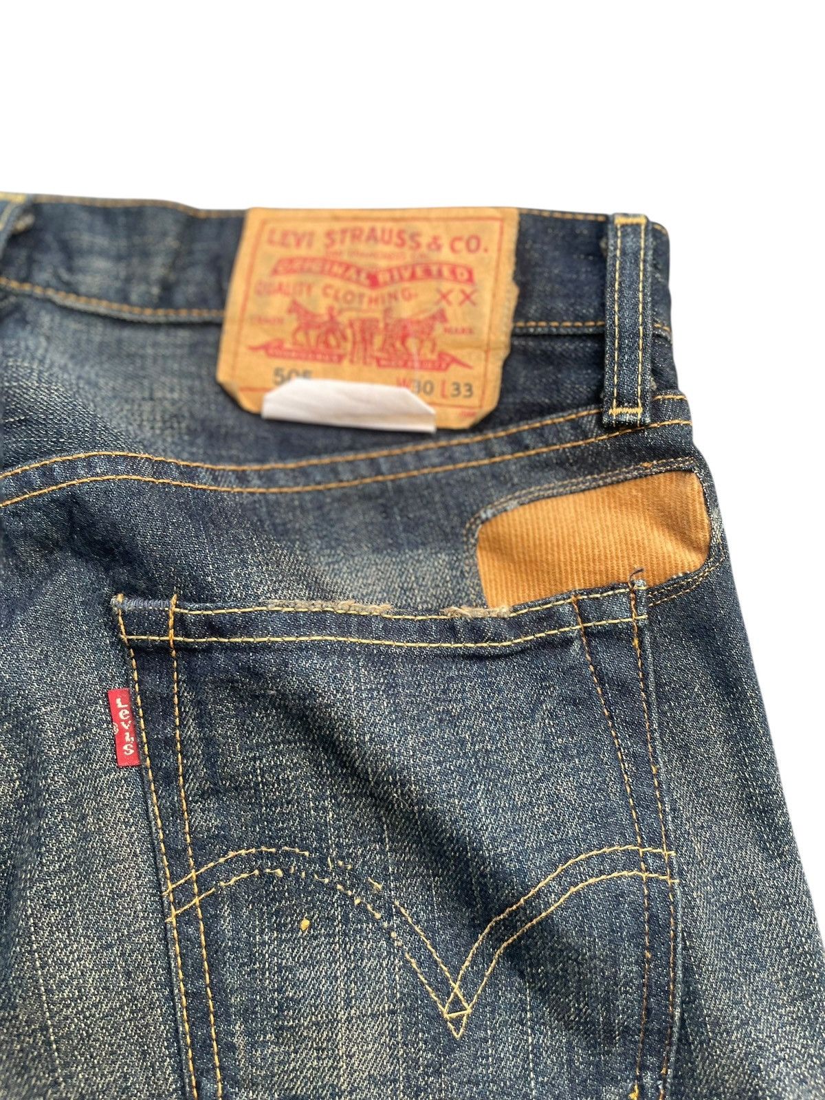 Levi's Vintage 2005 Levis 505 Japan Size US 31 - 7 Thumbnail