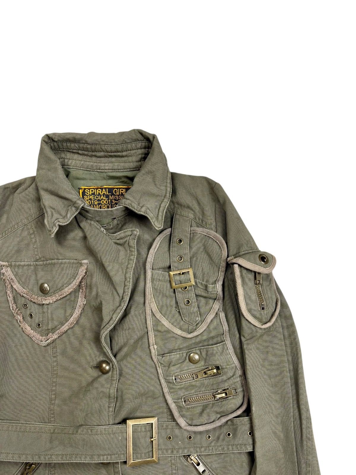 Le Grande Bleu (L.G.B.) 2003 Spiral Girl - Apocalypse Style Army Jacket Size US M / EU 48-50 / 2 - 10 Thumbnail