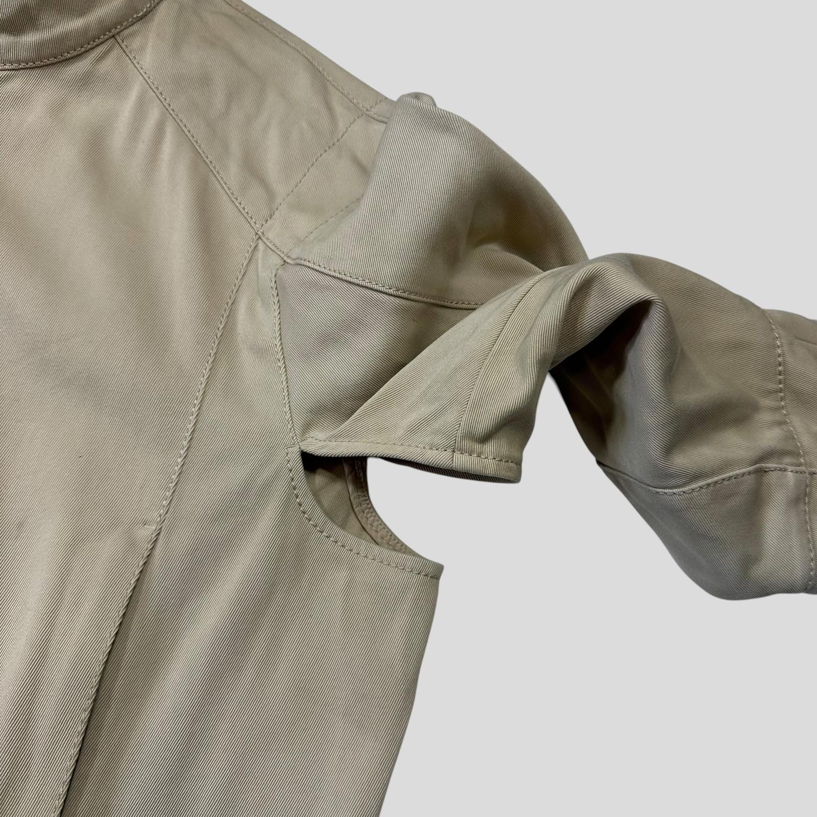 Prada Prada Sport SS01 Articulated Cotton Reinforced Moto Jacket M Size US M / EU 48-50 / 2 - 6 Thumbnail