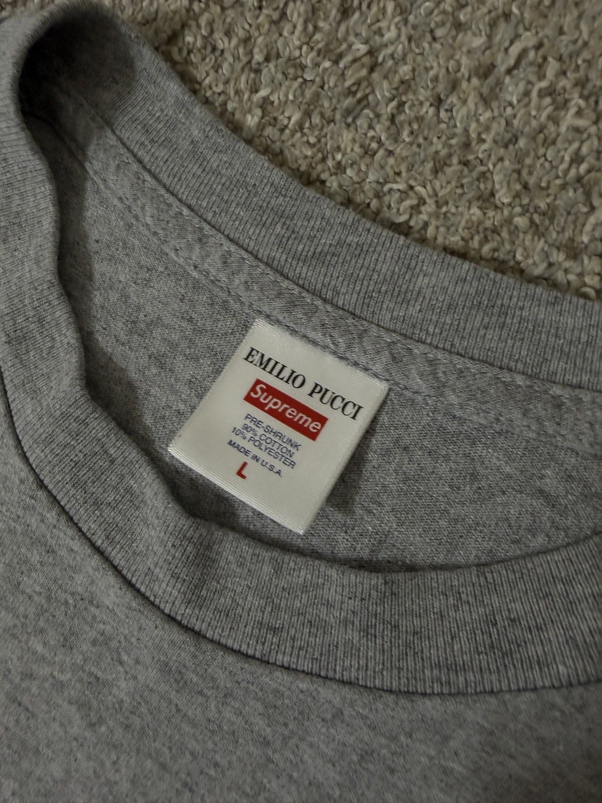 Supreme Supreme Emilio Pucci Tee Size US L / EU 52-54 / 3 - 4 Thumbnail