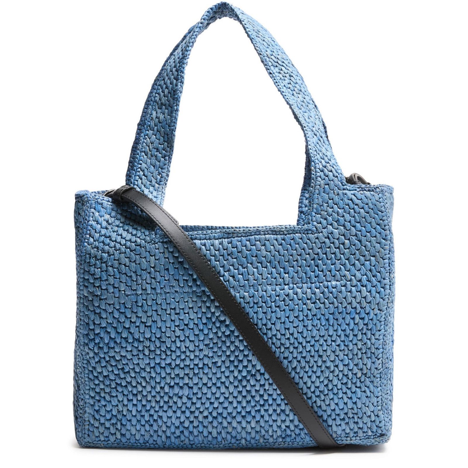 Loewe LOEWE Light Blue Medium Raffia Tote Bag New & Authentic Size ONE SIZE - 3 Thumbnail