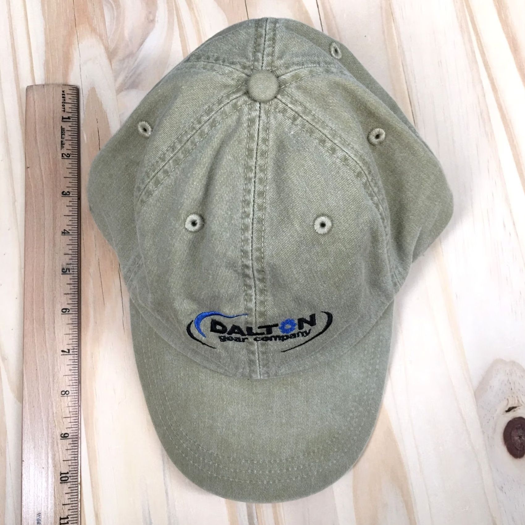 Vintage Dalton Gear Company Baseball Cap Unisex Brown OS Adjustable Embroidered Logo Size ONE SIZE - 4 Thumbnail