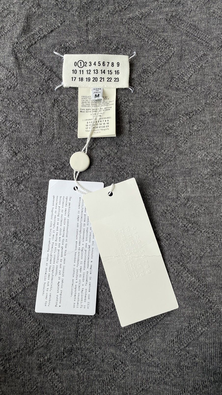 Maison Margiela A/W 10 ‘Destroyed Slouch Neck’ Knit Sweater Size M / US 6-8 / IT 42-44 - 6 Thumbnail