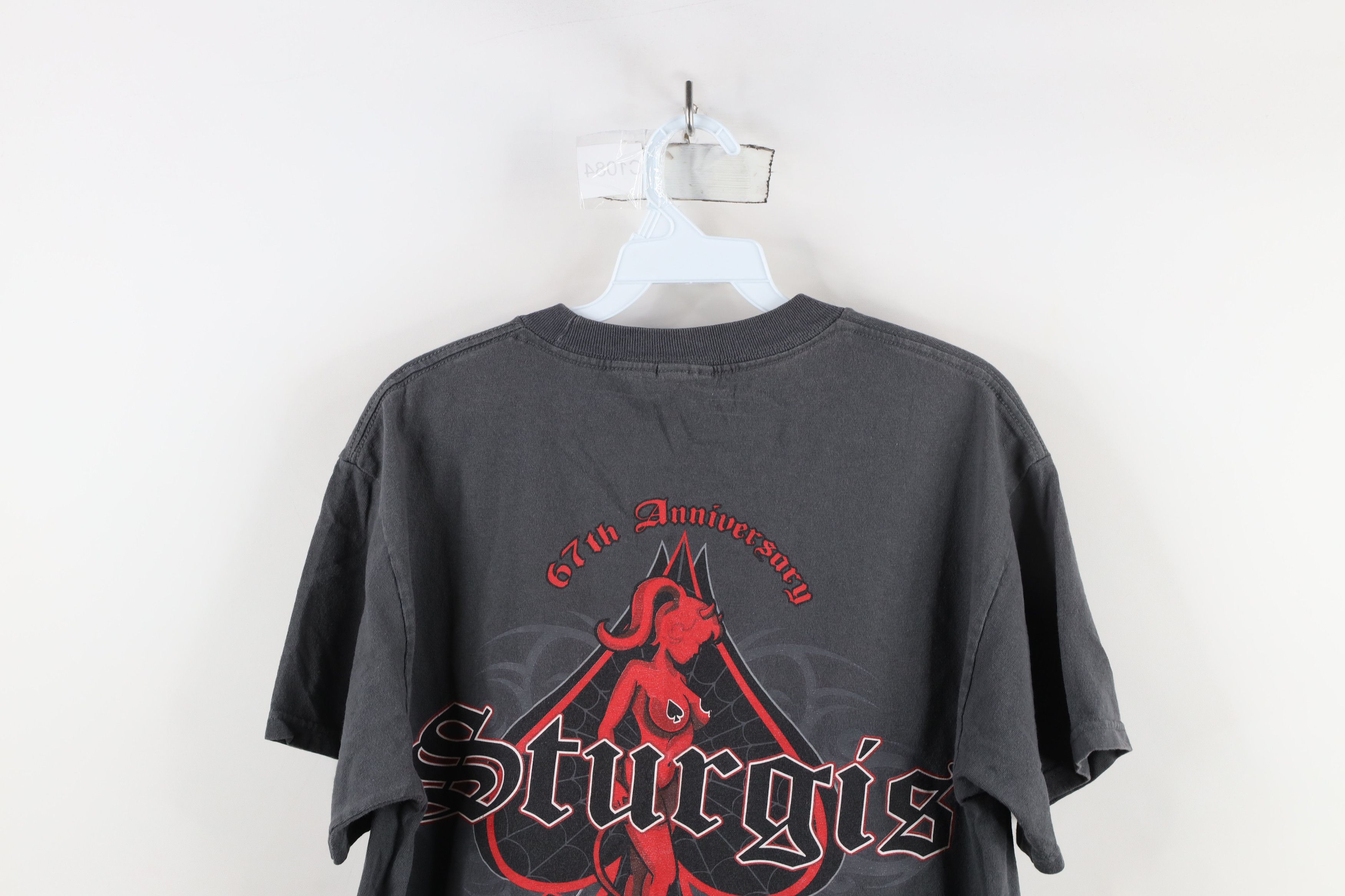 Vintage Vintage Y2K Streetwear Pinup Girl Sturgis Motorcycle T-Shirt Size US M / EU 48-50 / 2 - 14 Thumbnail