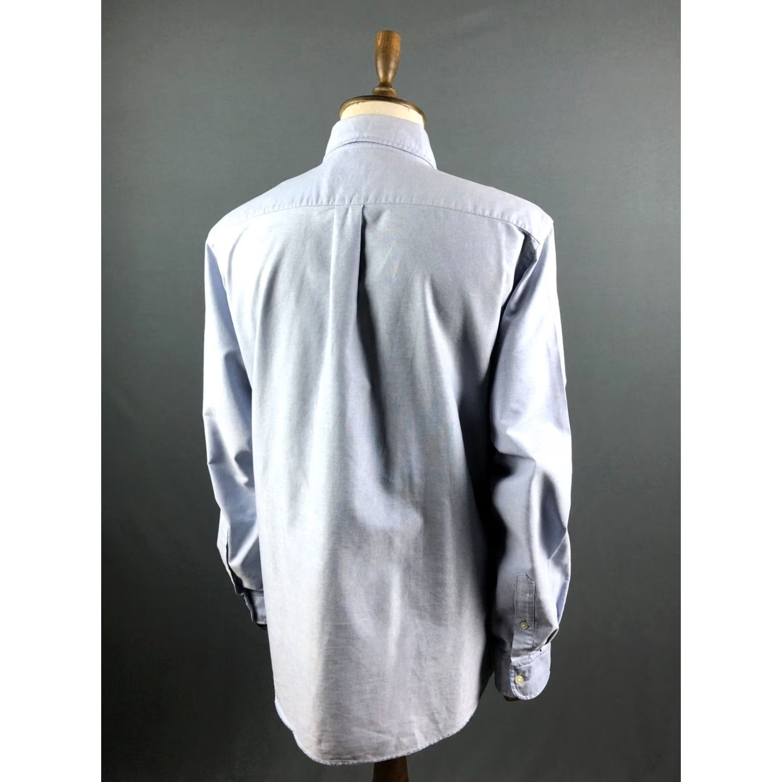 Ralph Lauren Ralph Lauren Jeans Company Shirt Men XL Cotton Blue USA Flag Button-Down Collared Long Sleeve with Left Chest Pocket Logo Size US XL / EU 56 / 4 - 3 Thumbnail