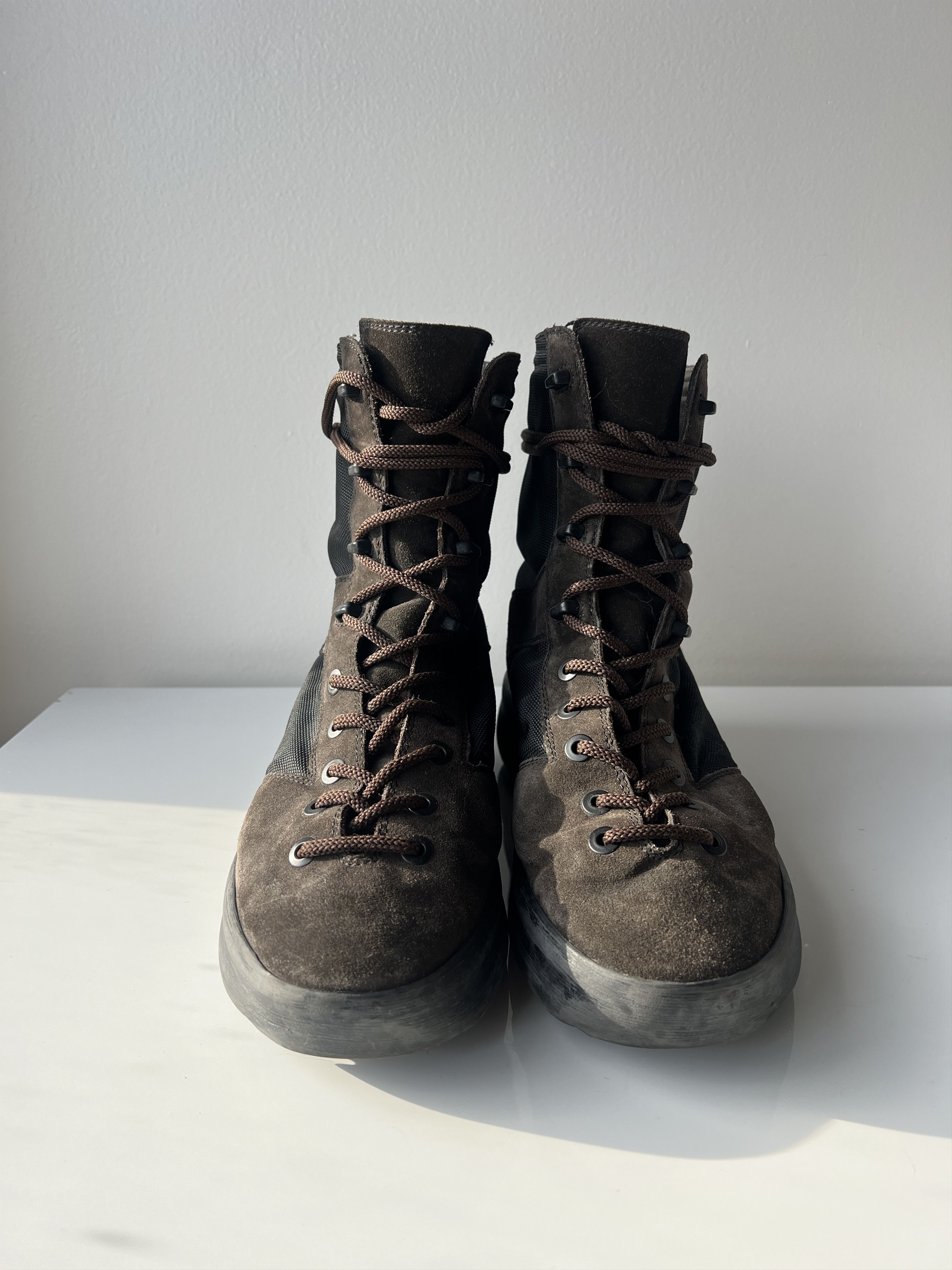 Kanye West × Yeezy Season YEEZY SAMPLE SEASON 3 COMBAT BOOTS FROM SHOW ...