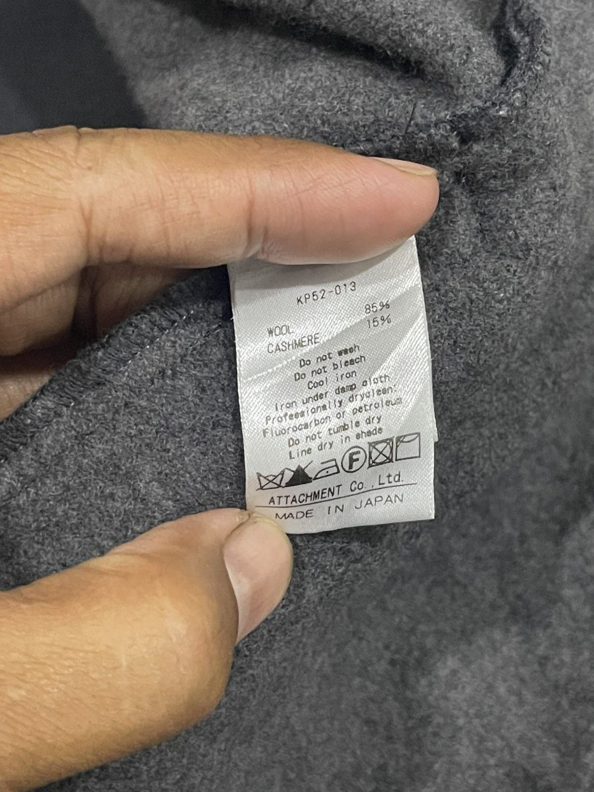 Kazuyuki Kumagai Attachment Attachment Mixed Wool Pants Size US 30 / EU 46 - 6 Thumbnail