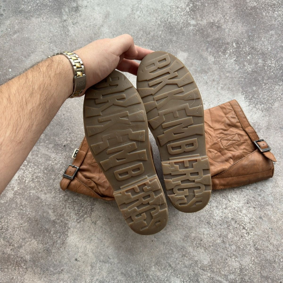 Dirk Bikkembergs × Vintage Dirk Bikkembergs Vintage Ankle Boots (Demeulemeester style) Size US 8 / IT 38 - 13 Thumbnail