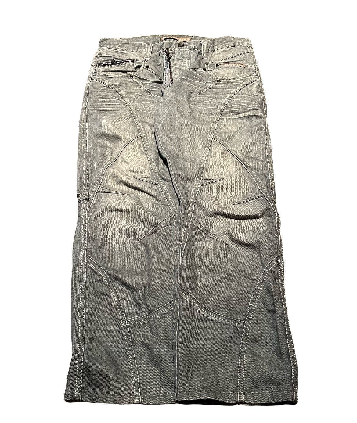 Vintage Baggy y2k cipo & baxx jeans Size US 34 / EU 50 - 2 Thumbnail