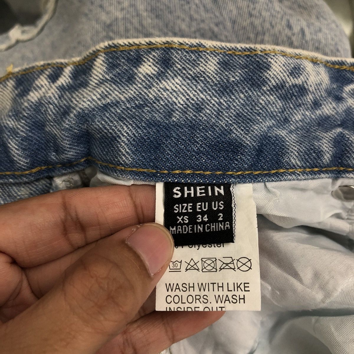 Japanese Brand 🔥VINTAGE CROPPED DENIM JEANS DISTRESSED JAPAN RICK OWENS Size US 26 / EU 42 - 12 Thumbnail
