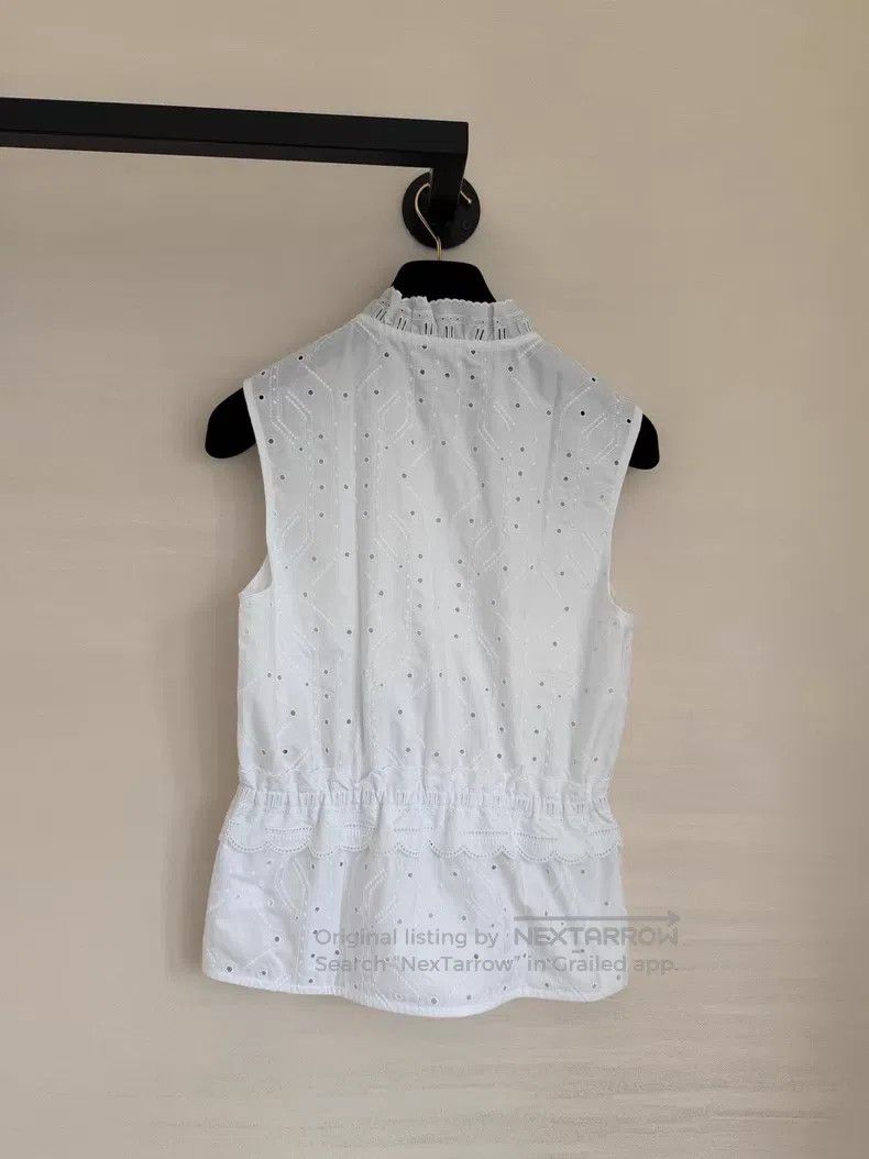 Hermes Hermes Heavy Embroidered Waist-cinching Vest Size XXS / US 00 / IT 34 - 4 Thumbnail