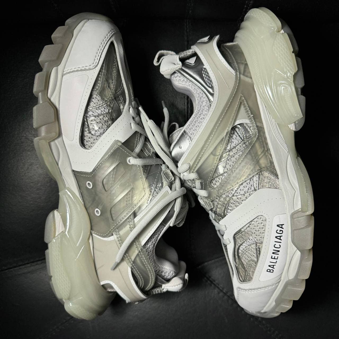 Balenciaga balenciaga track 1 clearsole gray Size US 8 / EU 41 - 5 Thumbnail