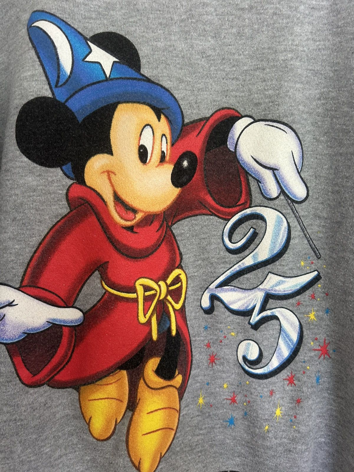 Mickey Inc Vintage Mickey Inc Disney World 25 Year Anniversary Sweater Size US XL / EU 56 / 4 - 3 Thumbnail