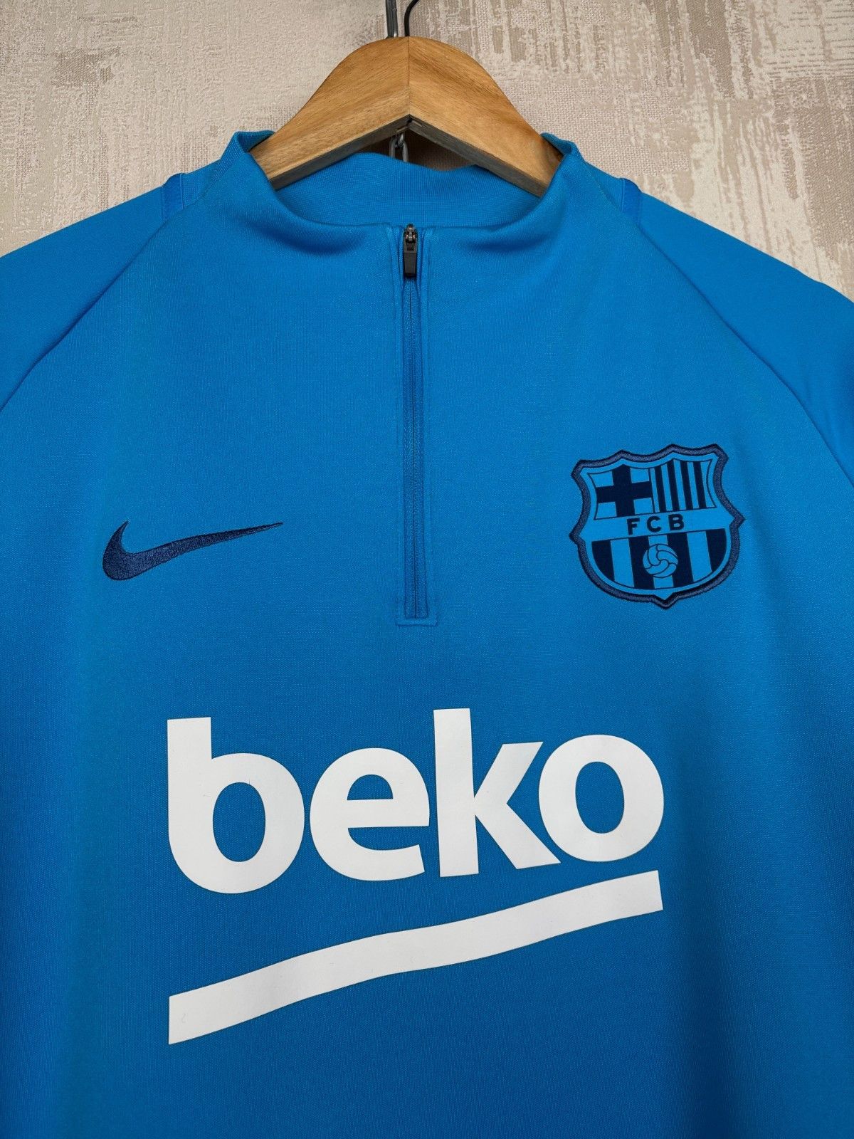 Nike Nike FC Barcelona 2018/19 Training Dry Squad Drill Top Size US L / EU 52-54 / 3 - 6 Thumbnail