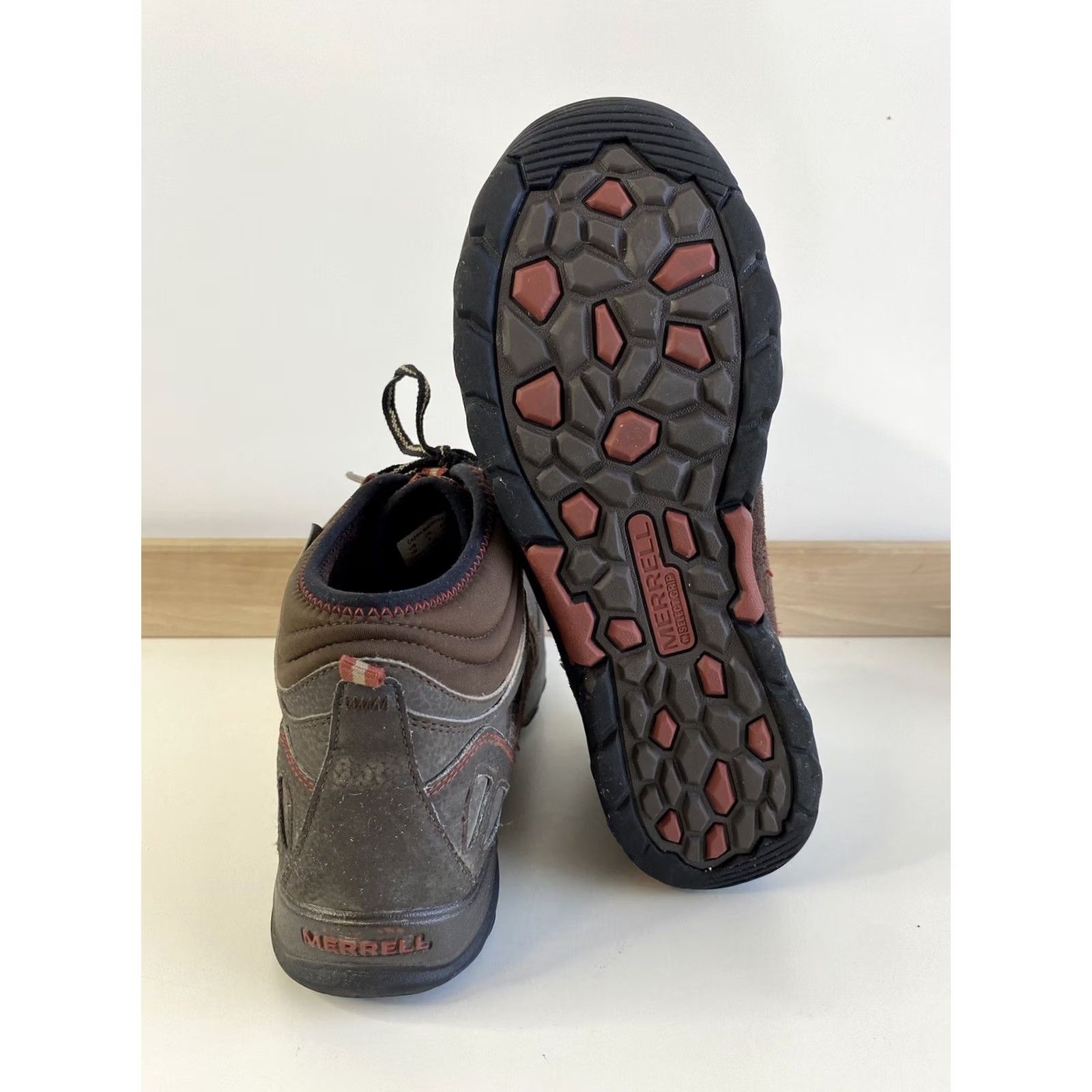 Merrell Merrell Capra Waterproof Hiking Boots Mid Leather Uppers US Womens Size 7 Brown Size US 7 / IT 37 - 4 Thumbnail