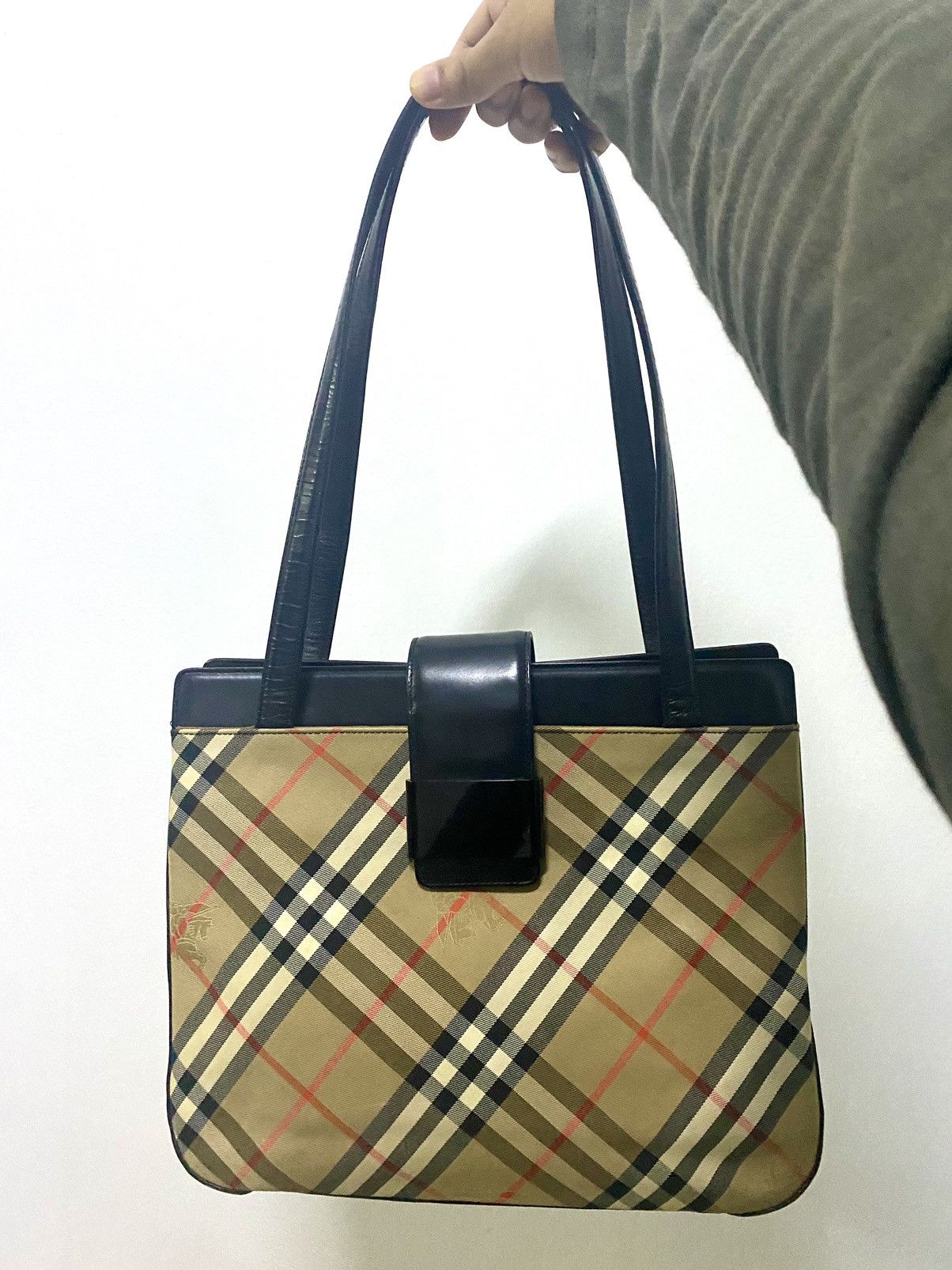 Burberry Vintage Burberrys of London Nova check handbag Size ONE SIZE - 6 Thumbnail