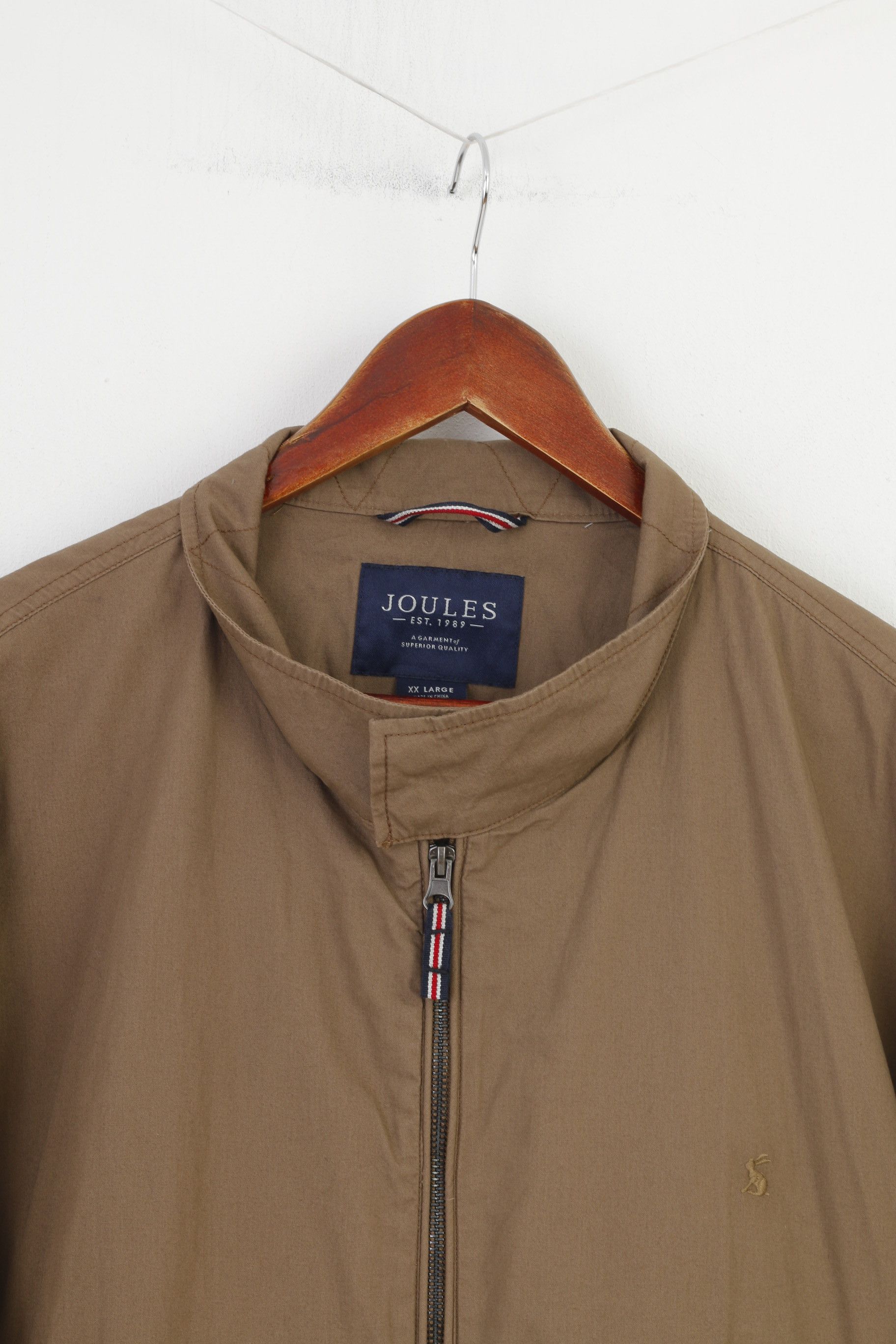 Vintage Joules Men XXL Jacket Brown Full Zipper Pockets 1531 Size US XXL / EU 58 / 5 - 3 Thumbnail