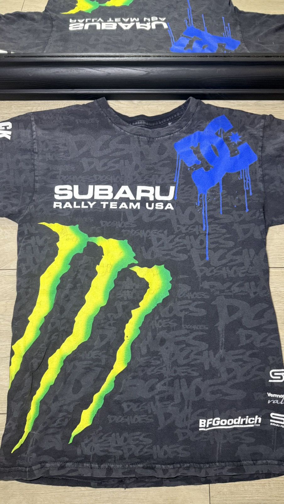DC Y2K 2000s Monster X DC Shoes All Over Print Subaru / Recaro Size US S / EU 44-46 / 1 - 3 Thumbnail