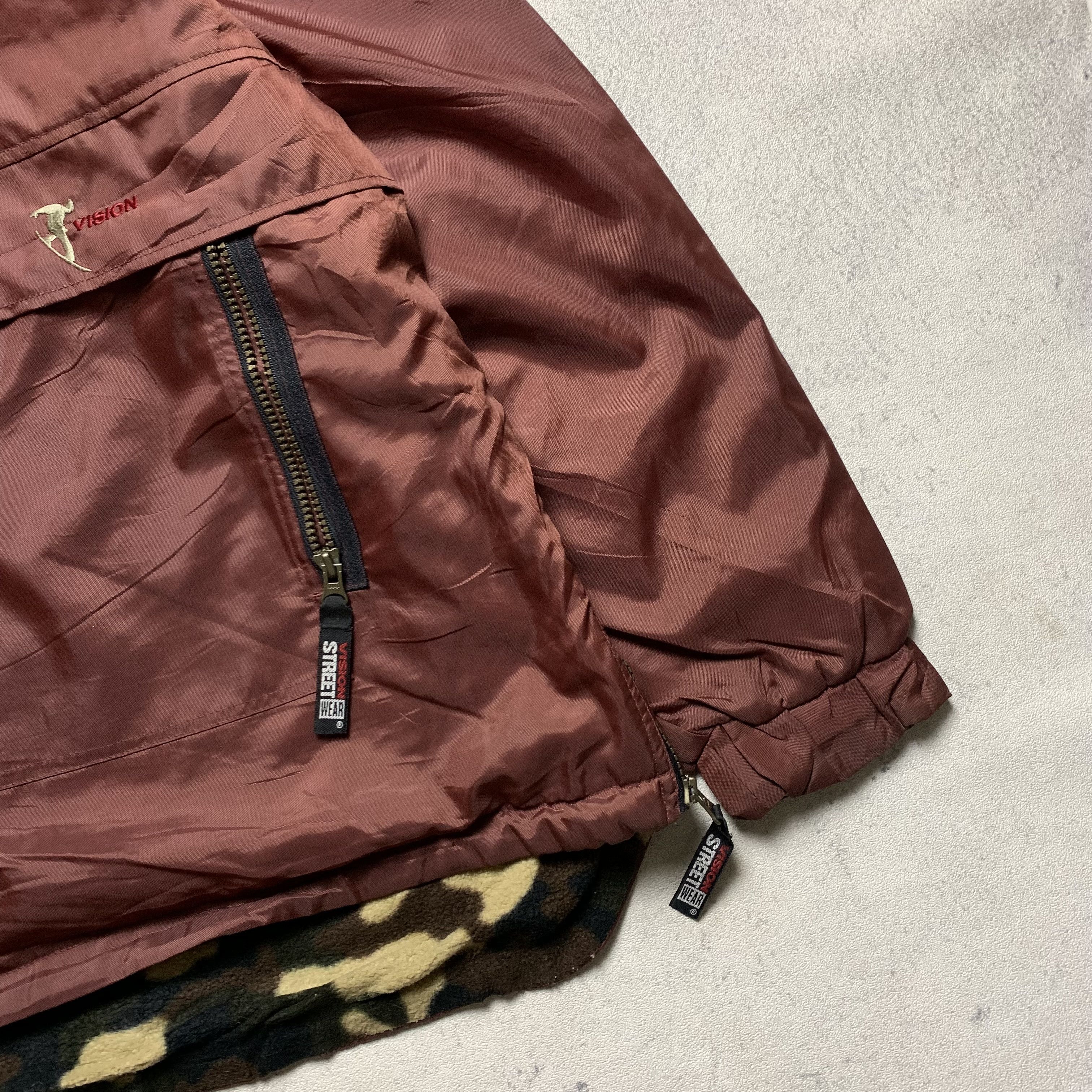Vision Streetwear Vintage Vision Streetwear Jacket Halfzip Anorak Size US L / EU 52-54 / 3 - 4 Thumbnail