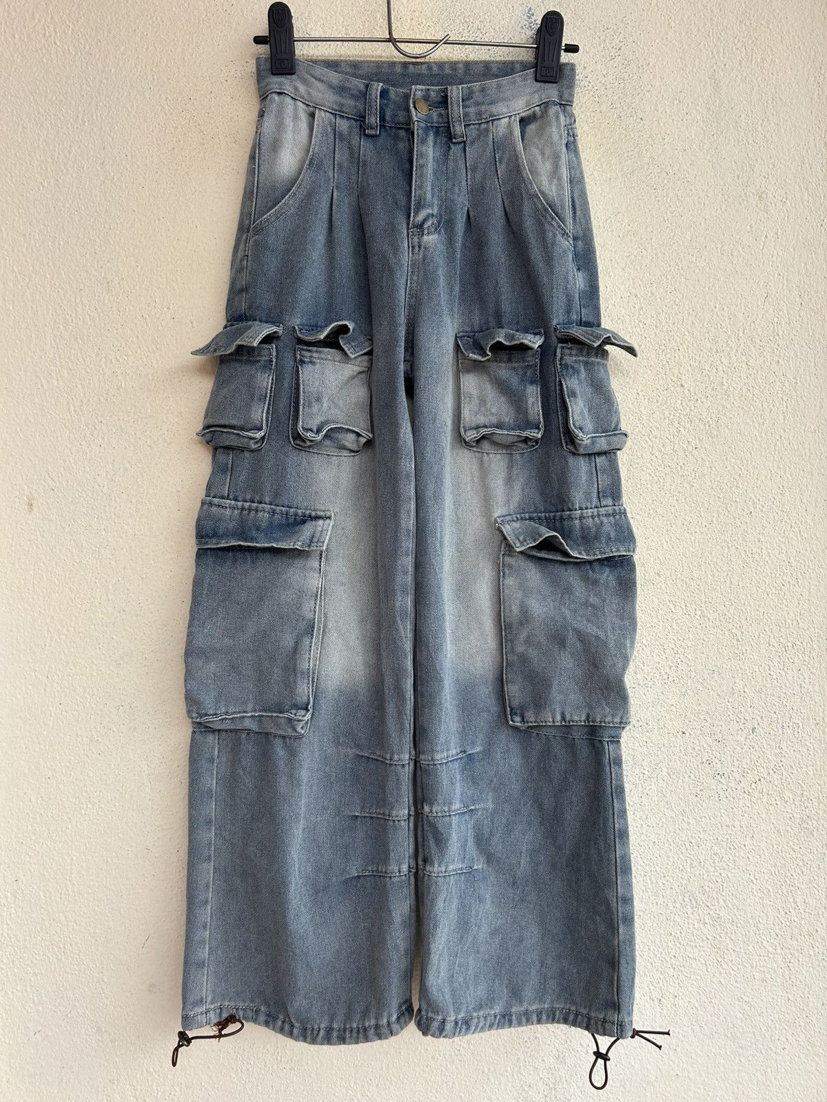 Seditionaries Diavel Multi Pockets Baggy Denim Size 24" / US 00 / IT 34 - 1 Thumbnail