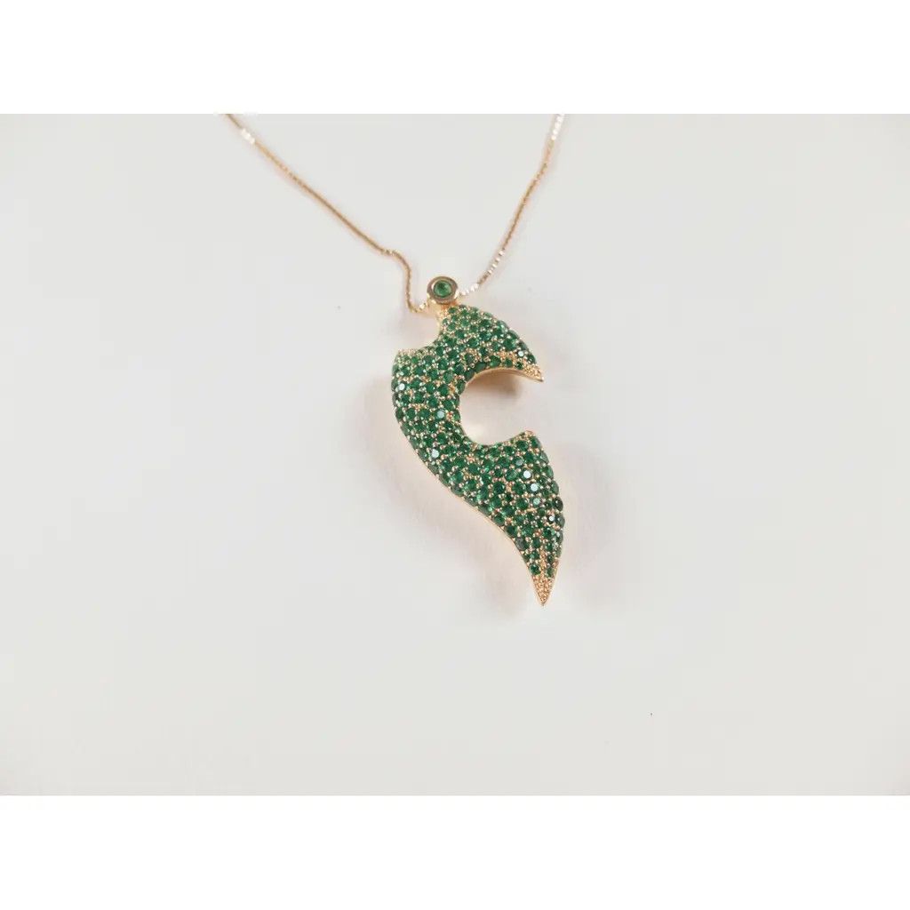 Bottega Veneta o1n1vont1124 Size: OS / Pendant Necklace Gold/Parakeet Size ONE SIZE - 6 Thumbnail