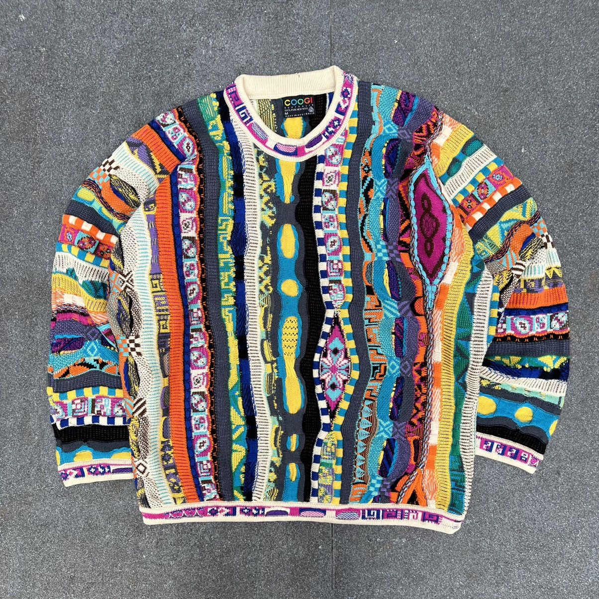 Crazy Vintage Coogi 3D Cable Knit Sweater