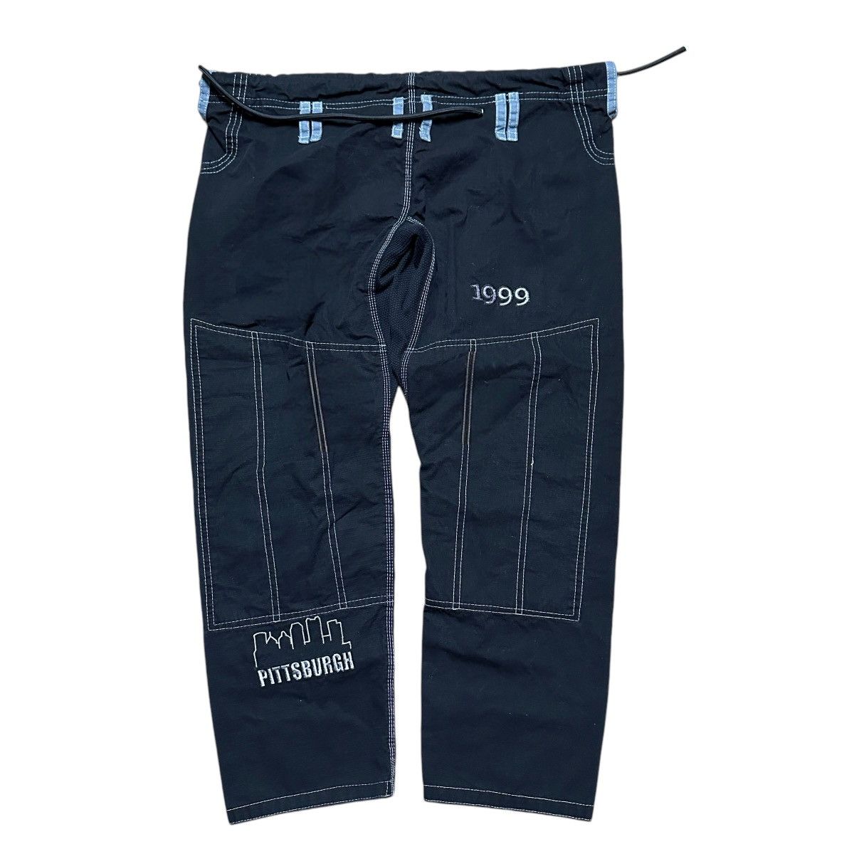 Vintage Vintage 90s Pittsburgh Jiu Jitsu Gi Pants Size US 34 / EU 50 - 1 Thumbnail