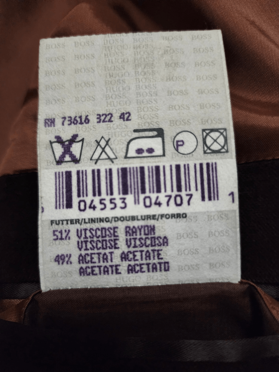 Hugo Boss Vintage x 90s Hugo Boss Stratus Men’s Brown Long Coat Size US M / EU 48-50 / 2 - 12 Thumbnail