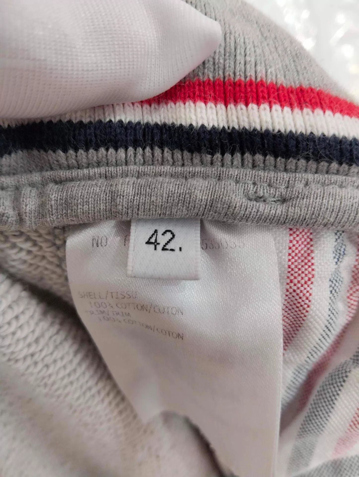 Thom Browne THOM BROWNE Gray Sweatpants 42 Size 28" / US 6 / IT 42 - 5 Thumbnail
