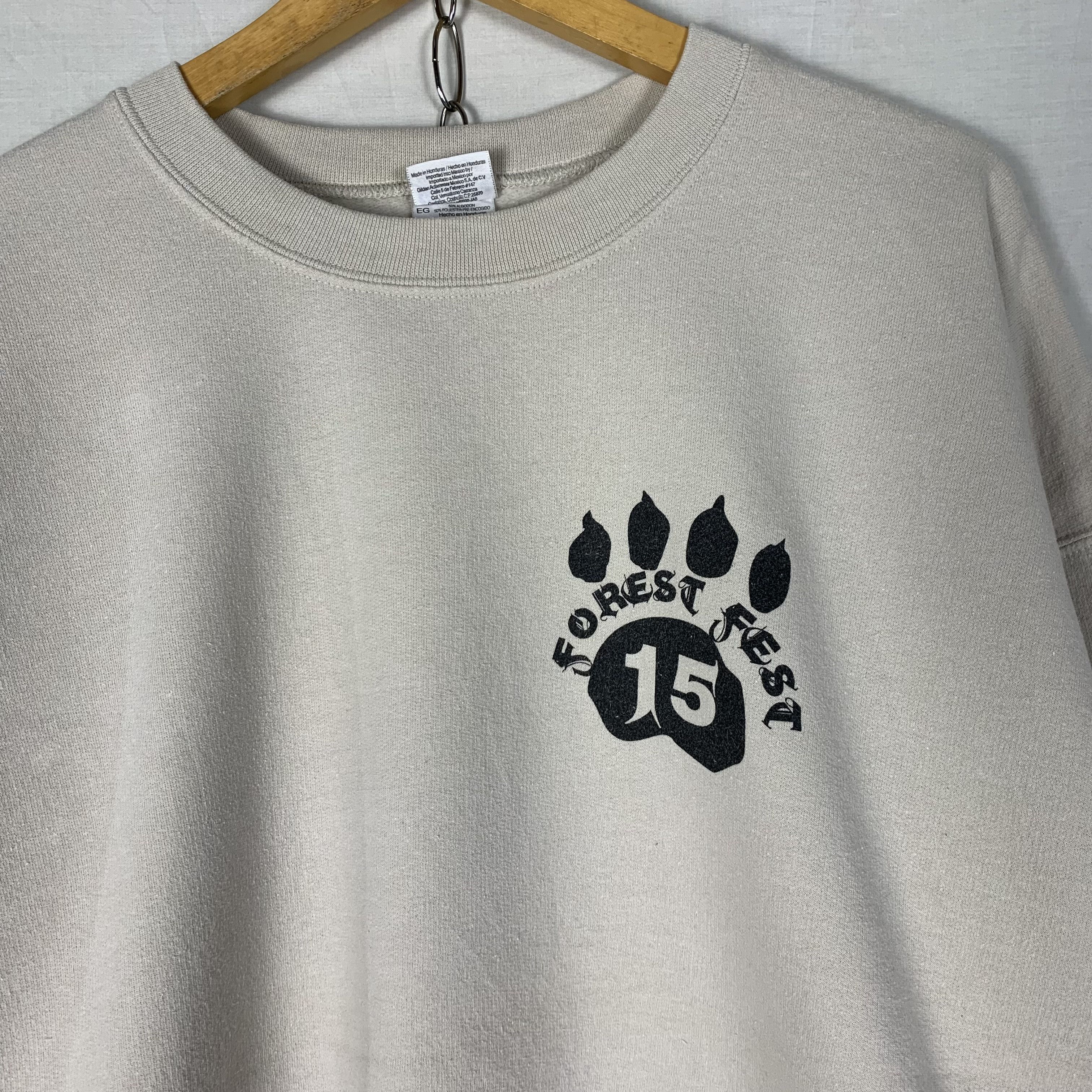 Vintage Vintage Big Bear Forest Fest 2015 IE4W Sweatshirt Crewneck Size US XL / EU 56 / 4 - 4 Thumbnail