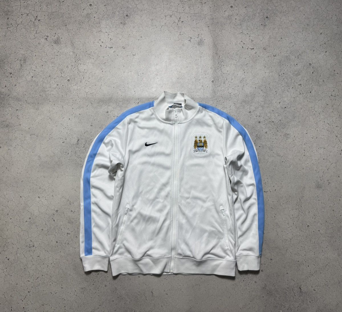 Nike Nike FC Manchester City Football Track Jacket Drill Size US L / EU 52-54 / 3 - 2 Thumbnail