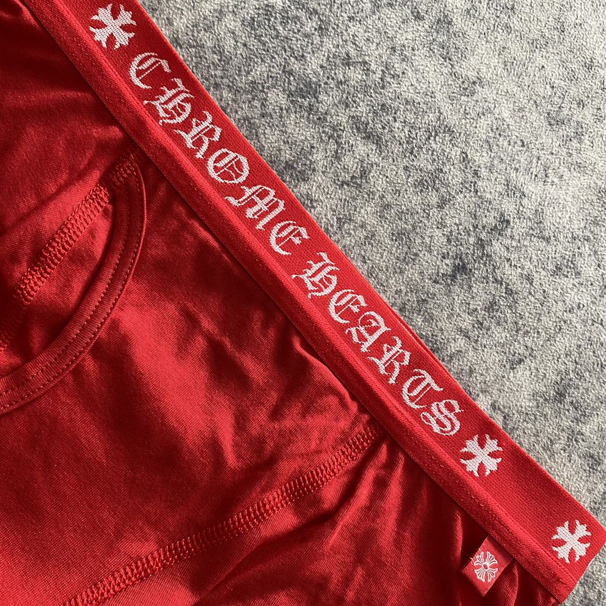 Chrome Hearts CHROME HEARTS Boxer Brief Short RED Size ONE SIZE - 3 Thumbnail