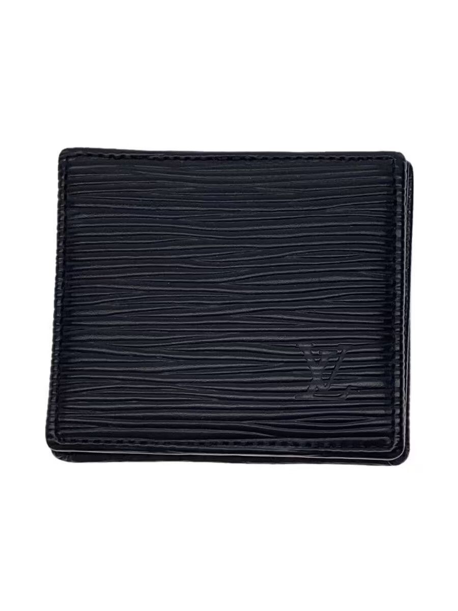 Louis Vuitton Louis Vuitton Epi Porte Monet Boite Leather Black Size ONE SIZE - 1 Thumbnail