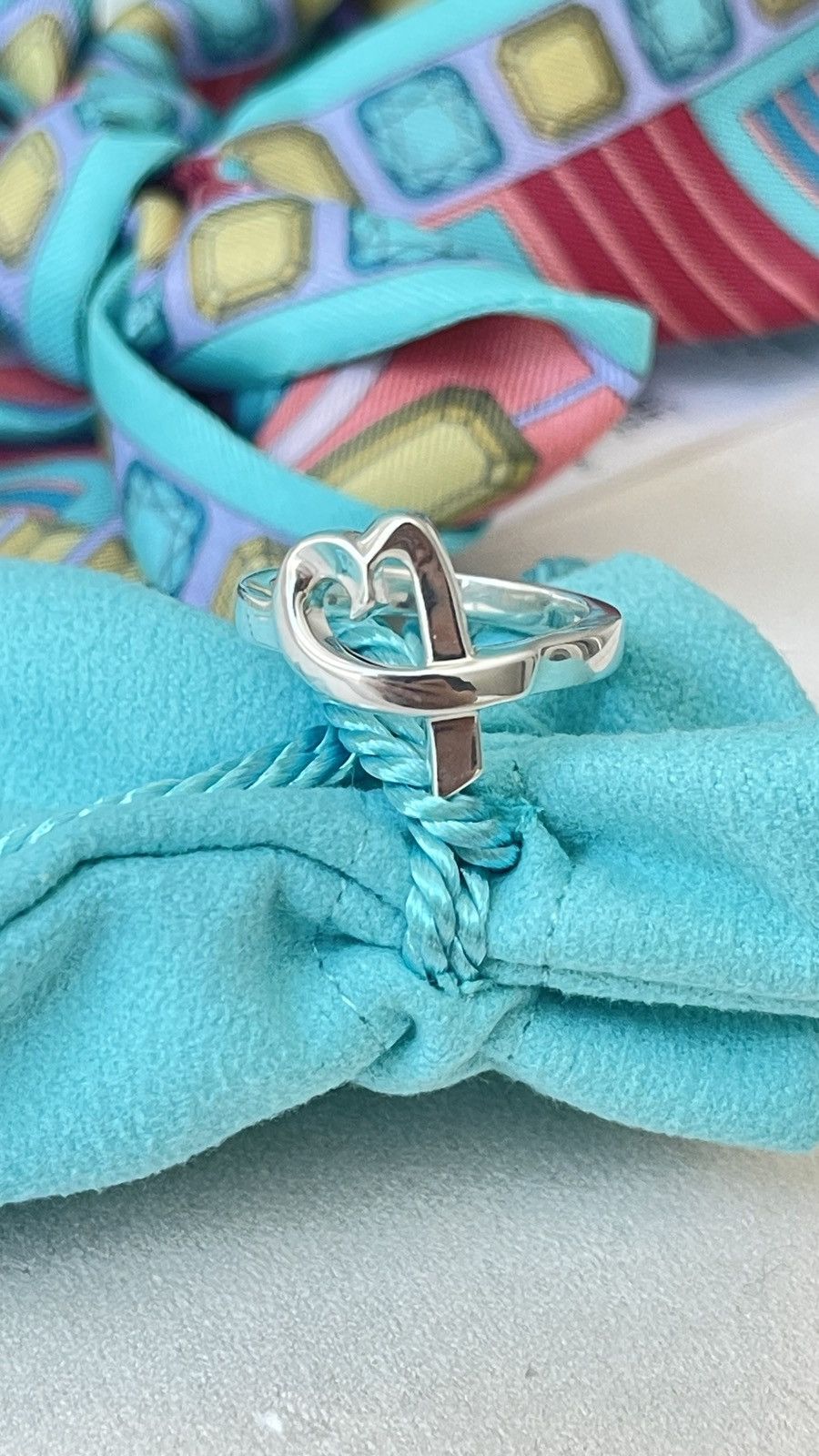 Tiffany & Co. Tiffany & Co. Open Heart Ring in Silver size 6 $300 NEW Size ONE SIZE - 9 Thumbnail