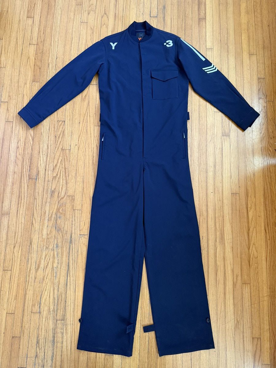 Y-3 × Yohji Yamamoto Y-3 AW2003 Look 6 Runway Sample Flight Suit Size US S / EU 44-46 / 1 - 6 Thumbnail