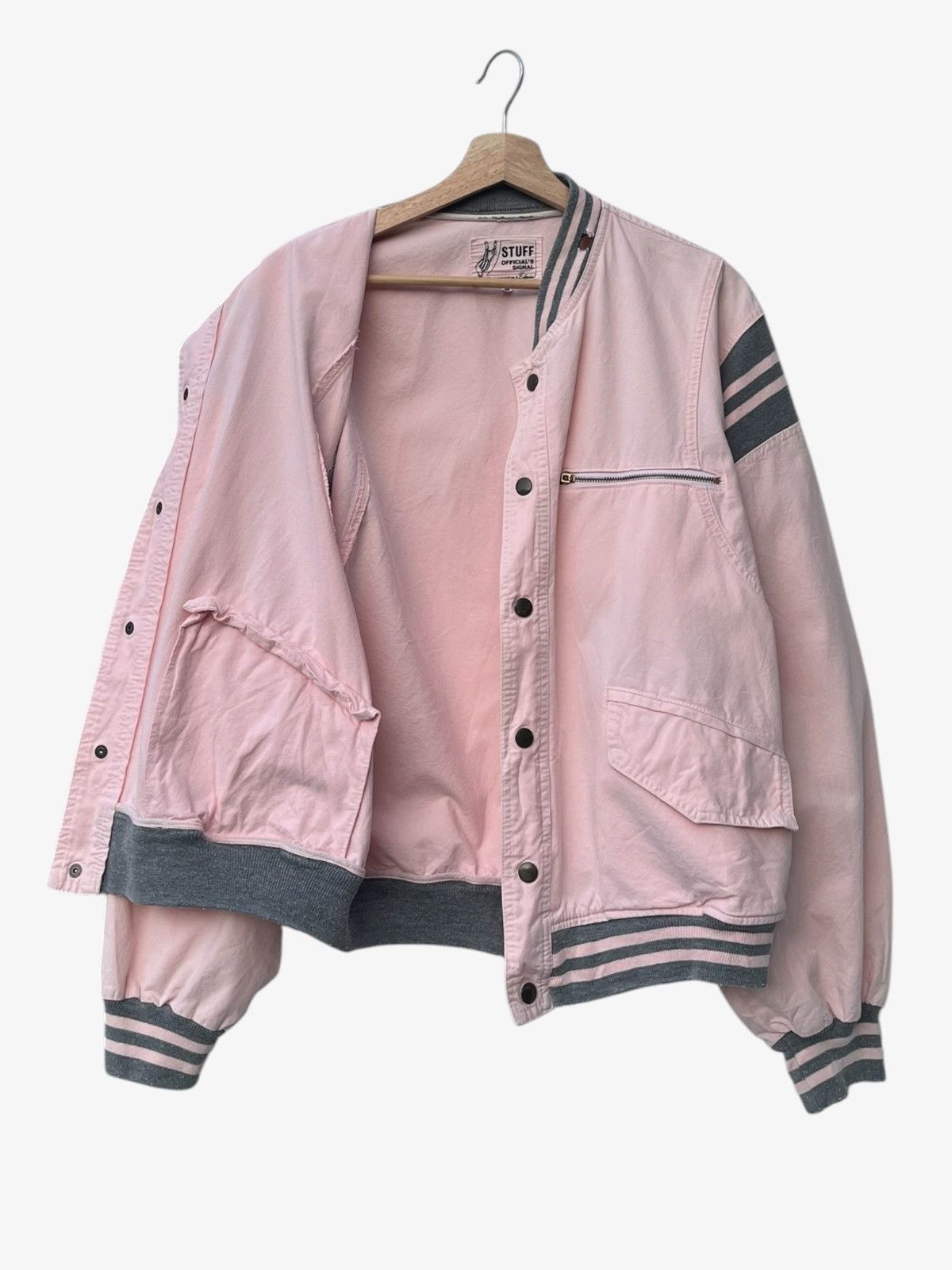 Edwin Edwin Stuff Official's Signal Varsity Bomber Jacket Size US M / EU 48-50 / 2 - 3 Thumbnail