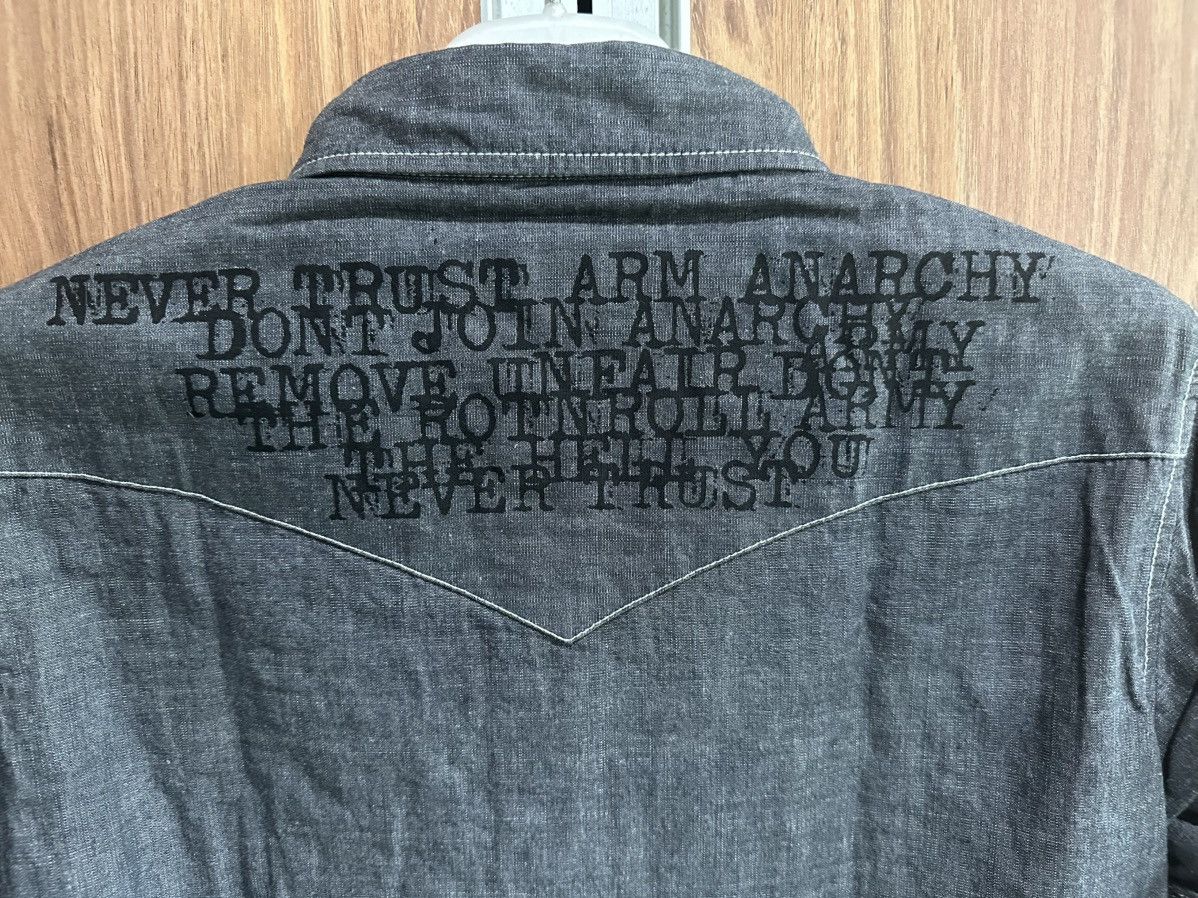 Vanquish JAPANESE BRAND VANQUISH CHAMBRY WESTERN SHIRT Size US L / EU 52-54 / 3 - 3 Thumbnail