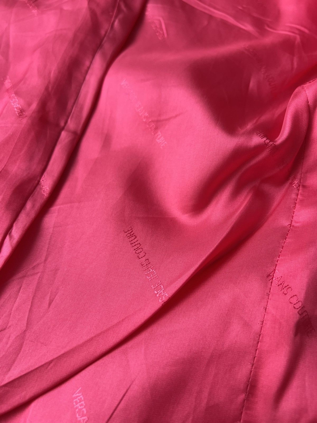 Versace Jeans Couture Vintage Versace Jeans Couture Blazer Pink Made in Italy Rare Size M / US 6-8 / IT 42-44 - 18 Thumbnail