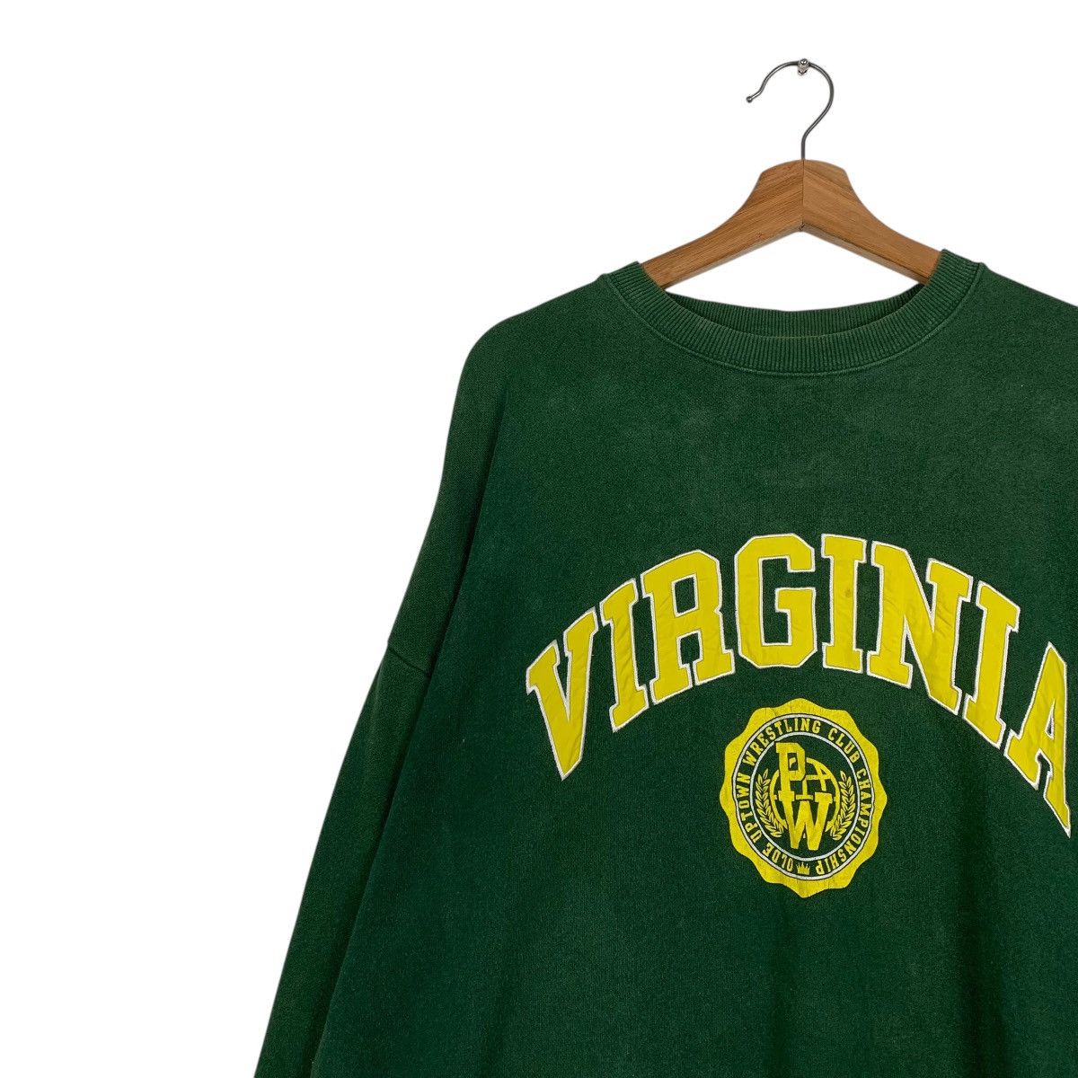 Japanese Brand Japanese Brand Wego Virginia Green Sweatshirt Size US L / EU 52-54 / 3 - 6 Thumbnail