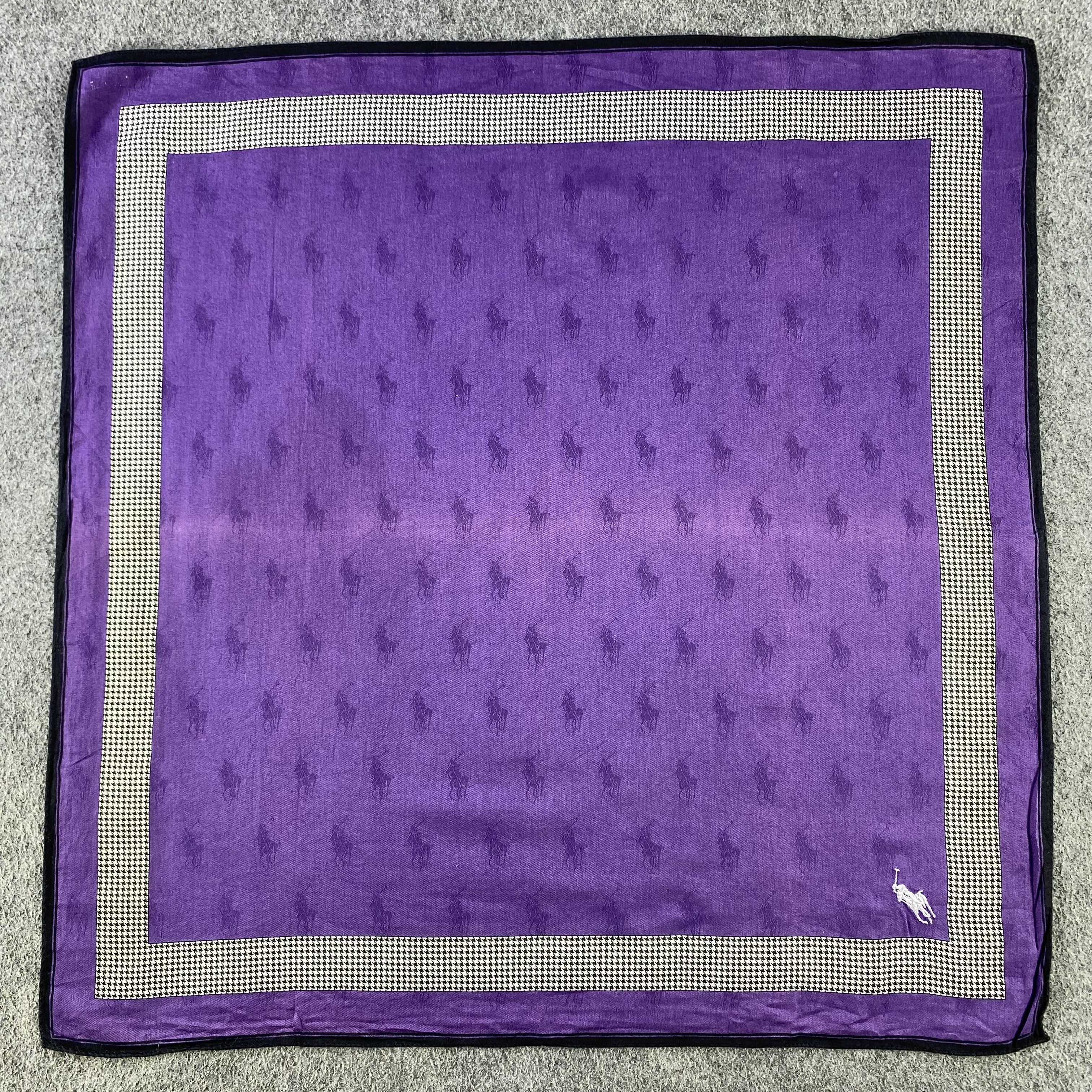 Polo Ralph Lauren × Vintage Polo Ralph Lauren Handkerchief/Neckerchief/Bandana HC773 Size ONE SIZE - 1 Thumbnail
