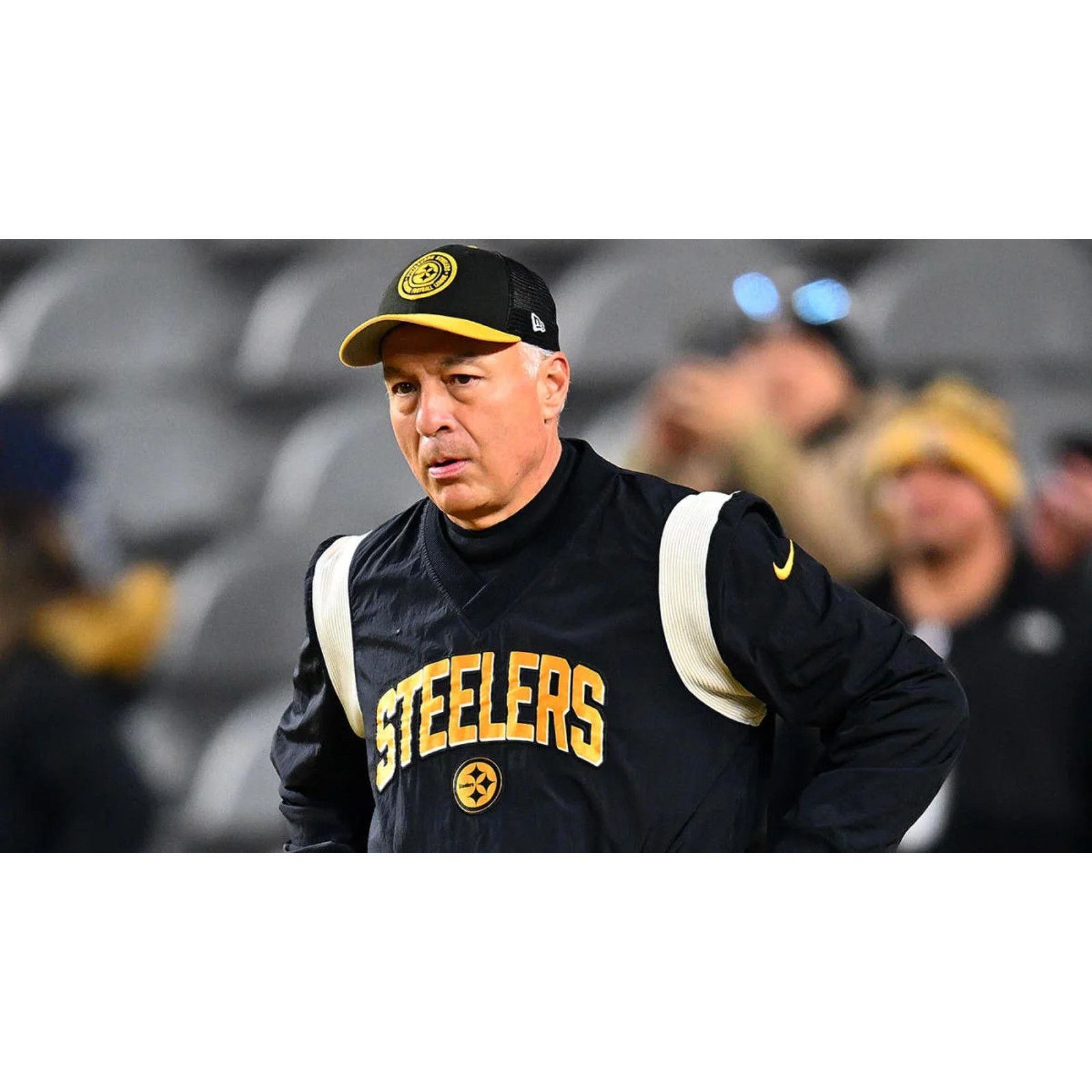 Nike Pittsburgh Steelers Nike Team Issued Sideline Performance L Size US L / EU 52-54 / 3 - 18 Thumbnail