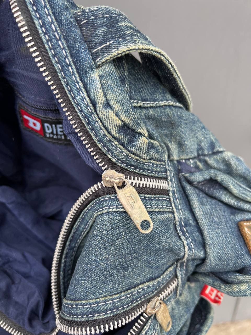 Vintage Vintage Diesel Distressed Y2k Bag Size ONE SIZE - 13 Thumbnail
