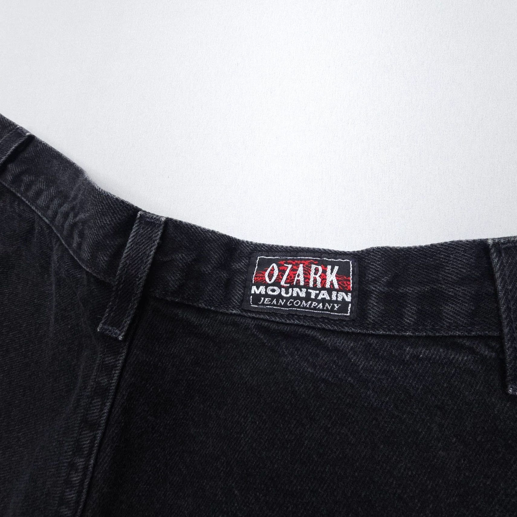 Vintage VINTAGE Ozark Mountain Jeans Women Size 17 Black Denim High Rise 5-Pocket Southwestern USA Size 38" / US 16 / IT 52 - 3 Thumbnail