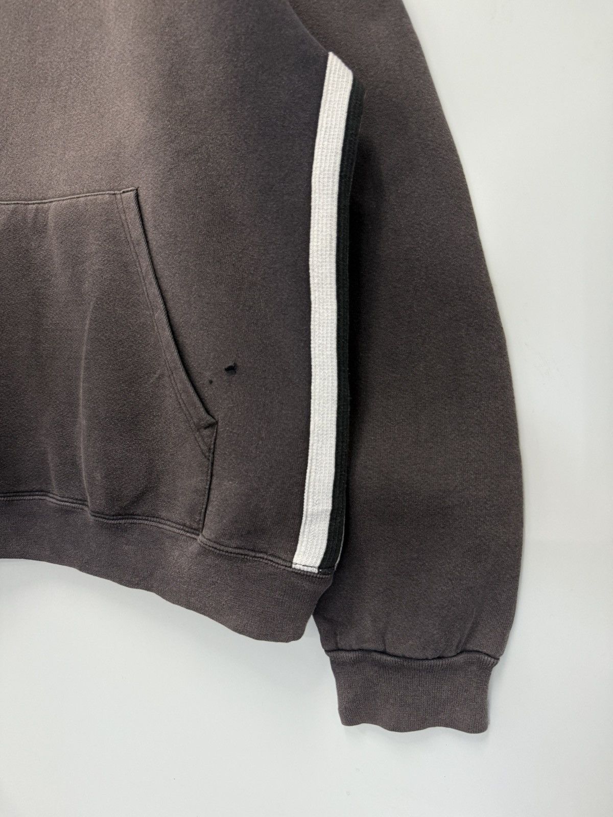 Adidas 🔥 Vtg 90's Adidas Trefoil Cantre Logo Distressed Hoodie - L Size US L / EU 52-54 / 3 - 2 Thumbnail