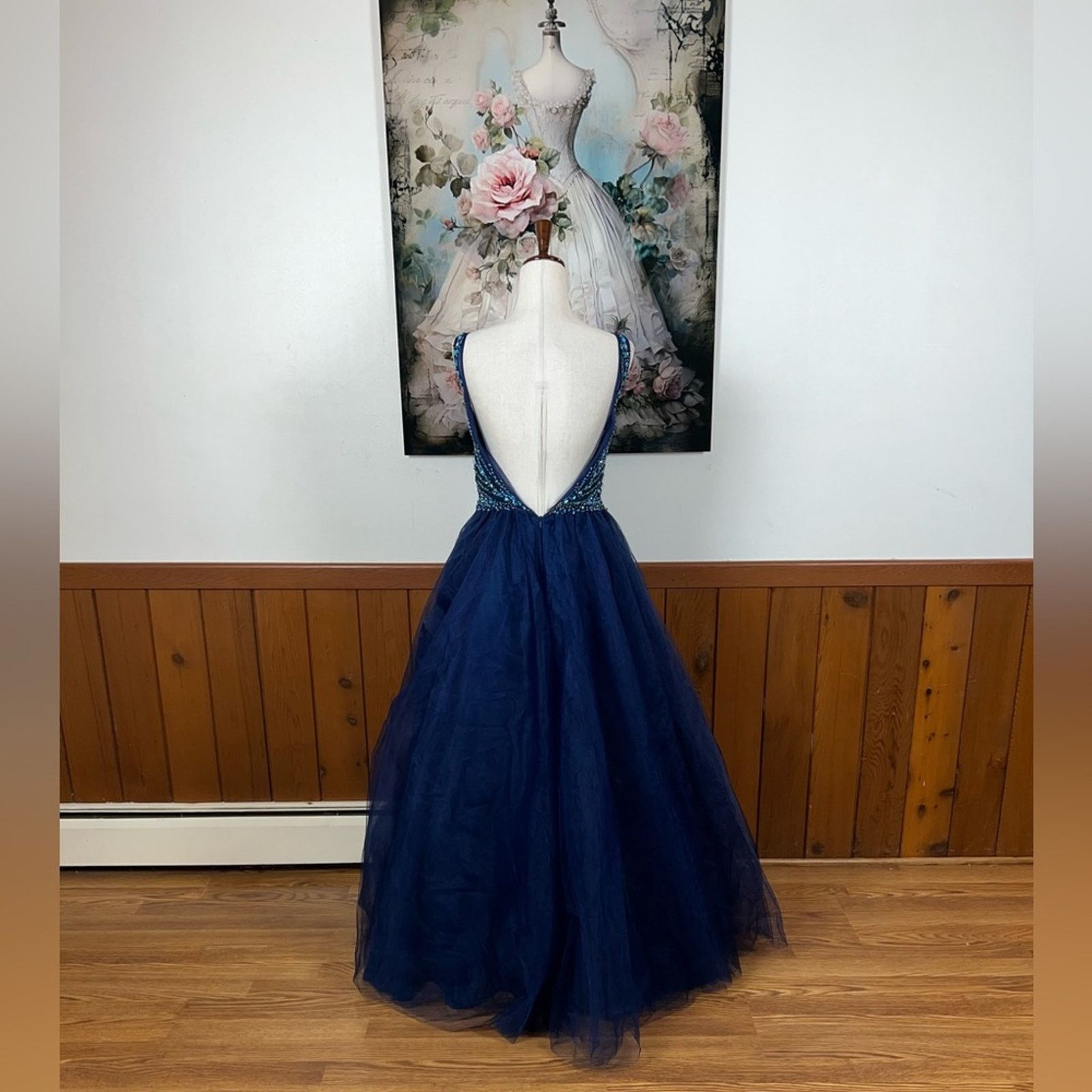 Other Gorgeous Blush Prom by Alexia Tulle Prom Gown! Size S / US 4 / IT 40 - 5 Thumbnail