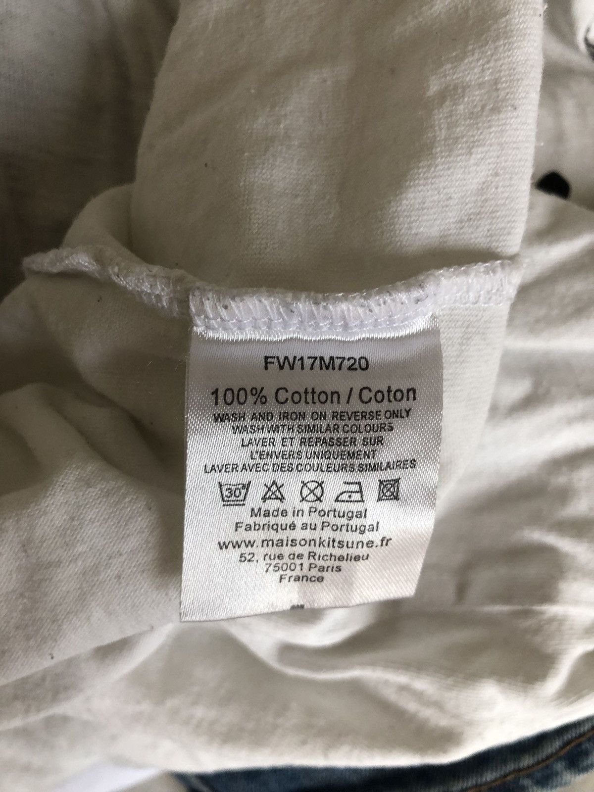 Maison Kitsune Madison kitsune tee Size US M / EU 48-50 / 2 - 4 Thumbnail