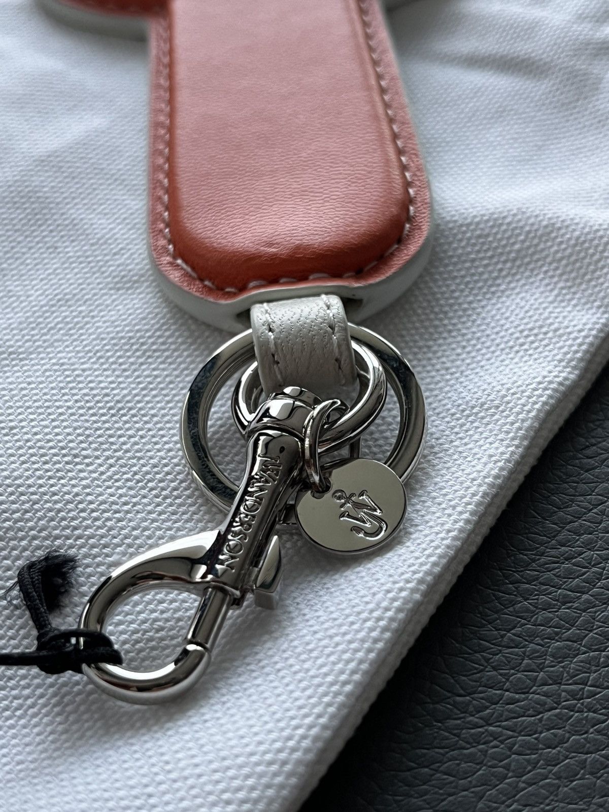 JW Anderson × Loewe Rare Limited BrandNew J W Anderson 🍆 Leather Key Chain Charm Size ONE SIZE - 15 Thumbnail
