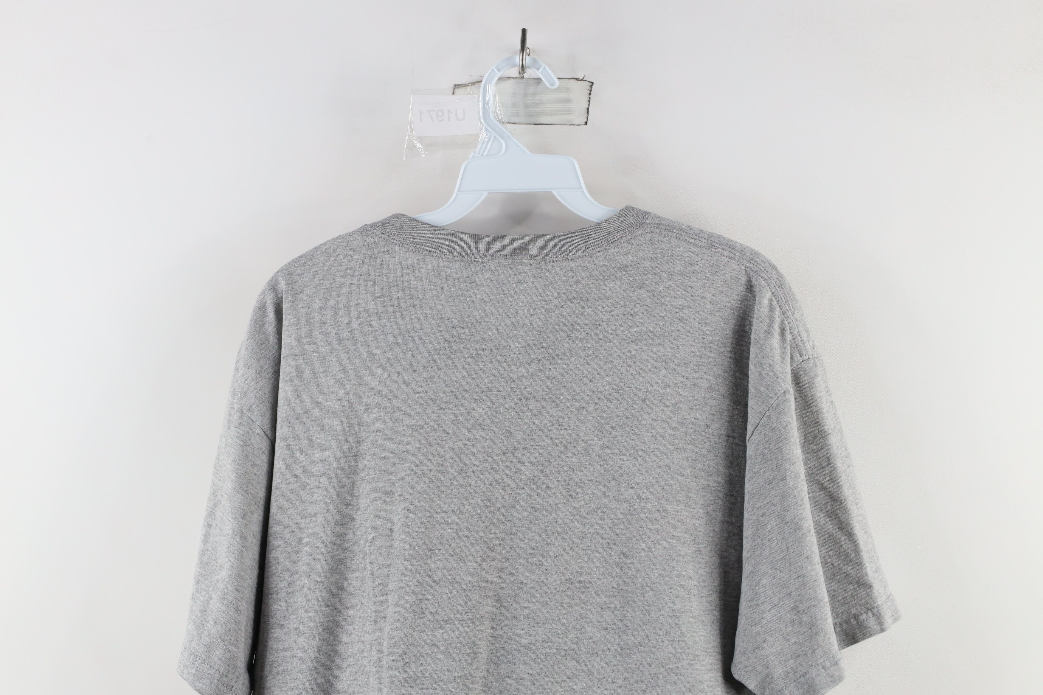Reebok × Vintage Vintage 90s Reebok Out Striped Short Sleeve T-Shirt Gray Size US XL / EU 56 / 4 - 12 Thumbnail